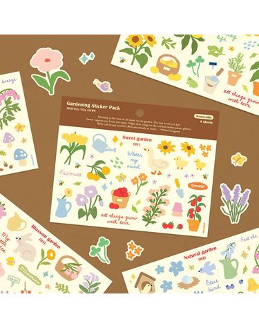 라이프가드너 가드닝 스티커팩 (4종) 문구 학용품[WE61479]