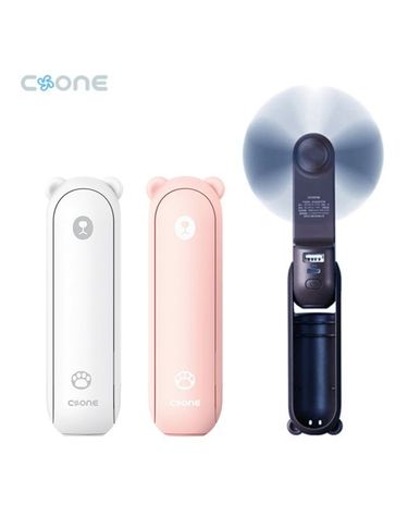 3 in 1 미니손선풍기(휴대용선풍기 보조배터리 손전등[WE8A527]