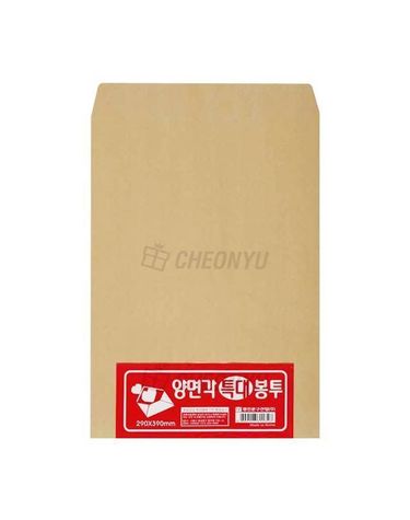 명진 양면각대 특대봉투 B4 100매 문구 사무용품[WE6EA48]