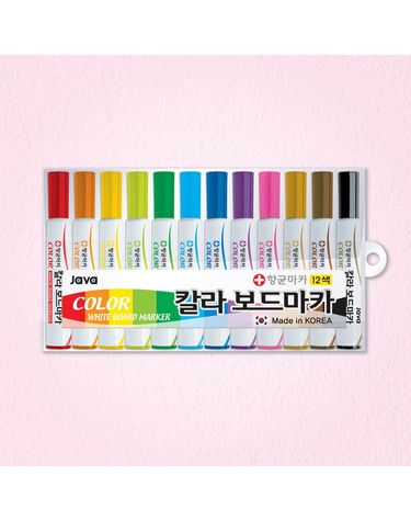 자바 java 8400 칼라보드마카 12색세트[WFFMMAO]