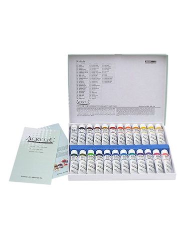 신한물감 신한전문가용아크릴칼라20ml 24색[WFFMN8H]