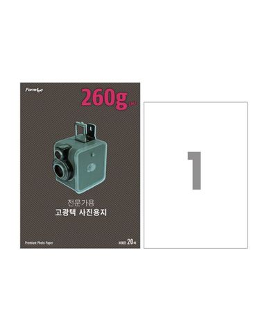 폼텍 전문가용 고광택 사진용지 3022 210X297 mm A4 2[WFGF40E]