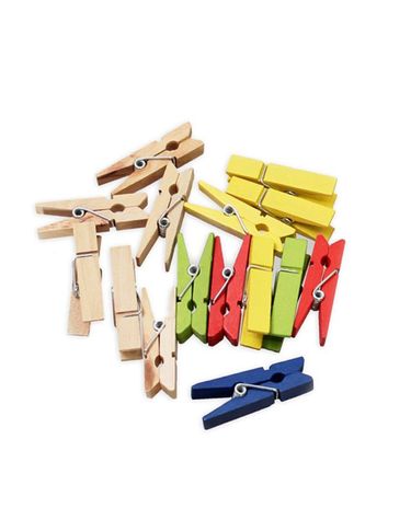 (대원) 4.5cm나무집게(대) -통[WFGF54O]