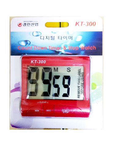 [오너클랜]주방타이머(경인디지털) 주방타이머 요리시간재는것[WC93F36]