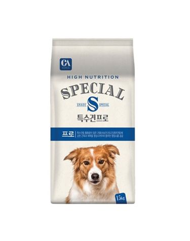 [오너클랜]강아지 스페셜 특수견 프로 15kg 1P 기능성 건식 사료[WD5299C]