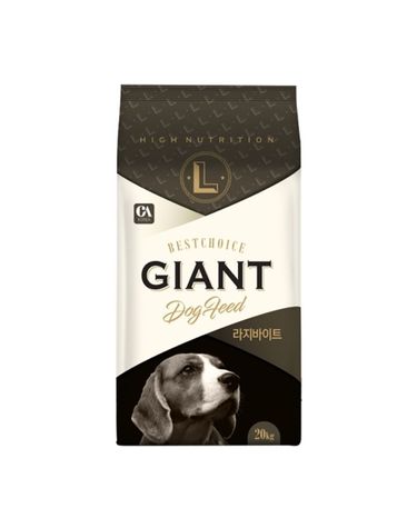 [오너클랜]강아지 자이언트 큰알갱이 20kg 1P 중대형견 사료[WD5299D]