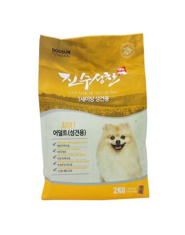 [오너클랜]강아지 진수성찬 어덜트 2kg 1P 반려견 건식 사료[WD4EFA2]