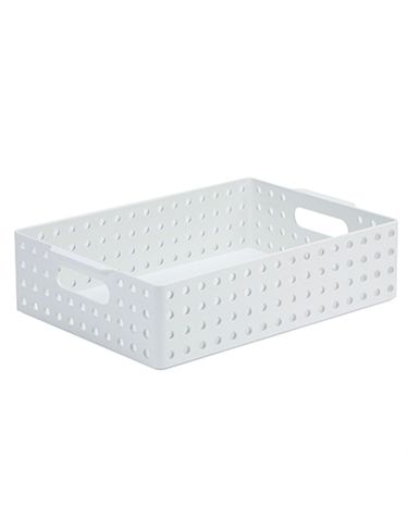 [오너클랜]A4용지 책상 소품 수납 정리함 A4 34x23cm 1개 IV[WFHLI0V]