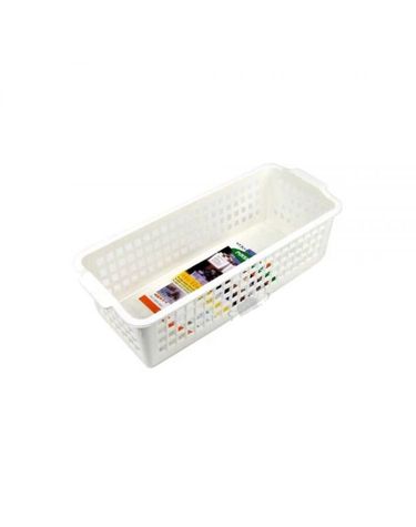 [오너클랜]가벼운 메쉬 수납 바구니 31.5x13.3x9cm 수납바스켓[WF3AA3F]