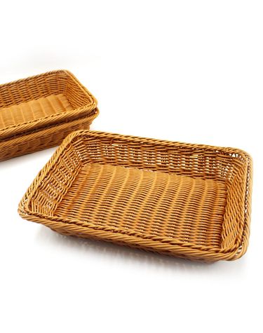 [오너클랜]사각 등나무 과일바구니[WE2E67B]