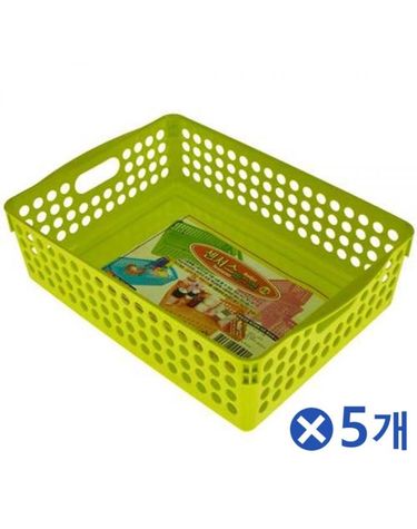 [오너클랜]색상랜덤 센서스 바스켓 6호 인테리어바스켓 수납정리[WFAB654]