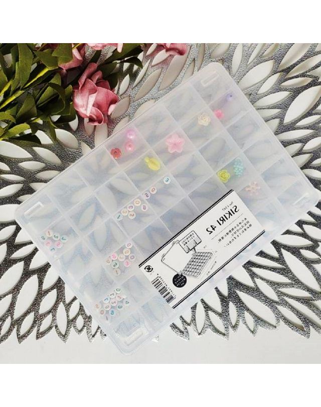 오너클랜 야마다 42구 일본 플라스틱 칸막이 보관함[WEE5AB1] 착용컷