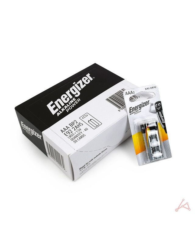오너클랜 AAA건전지 1.5V 에너자이저 건전지 20개[WF40BA5] 착용컷