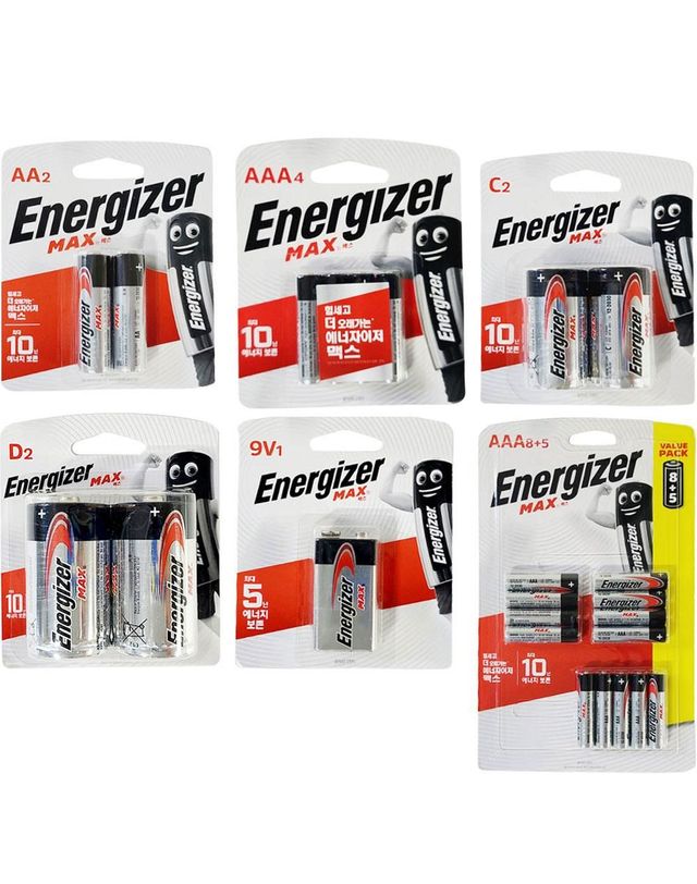 오너클랜 에너자이저 배터리 다용도 건전지 9V 전기생활용품[WFD60A0] 착용컷