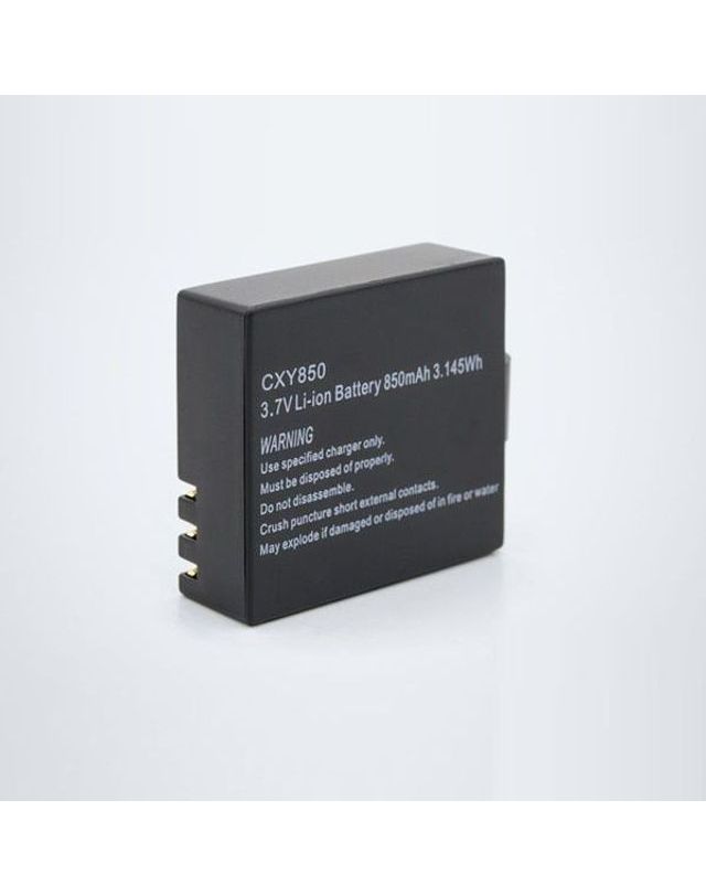 오너클랜 Coms 액션캠 전용 배터리 Liion CXY850 3.7V 850mAh[W4E66E3] 착용컷