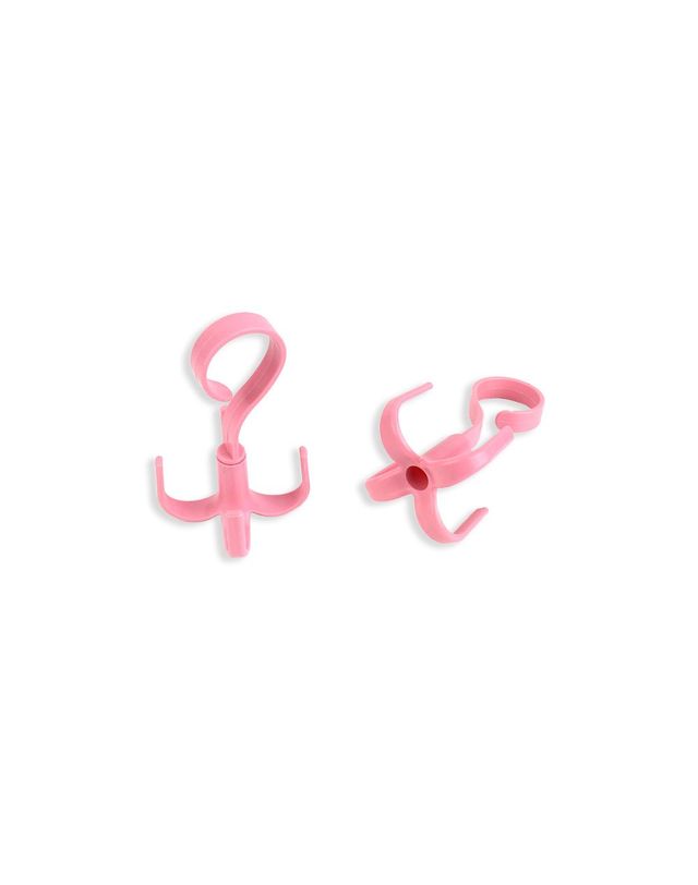 오너클랜 옷걸이후크 회전식옷걸이 핑크[WFGTBOD] 착용컷