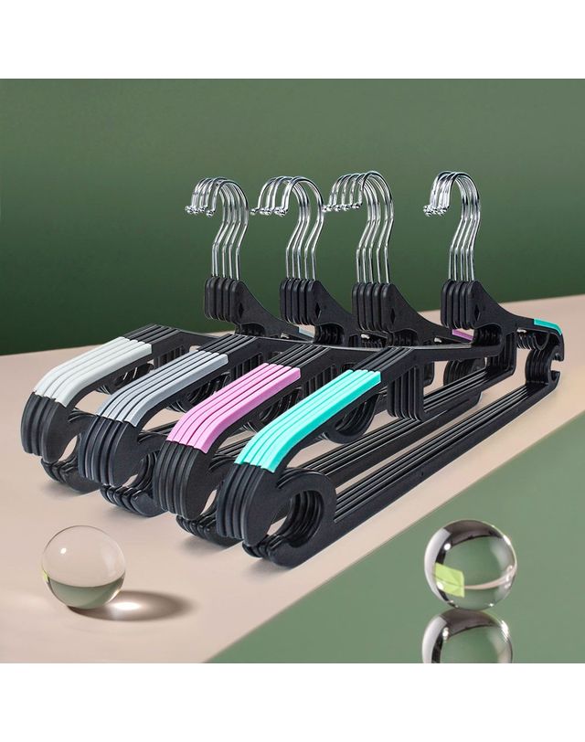 오너클랜 회전형옷걸이 옷걸이세트 논슬립회전옷걸이 5개[WE53C3D] 착용컷