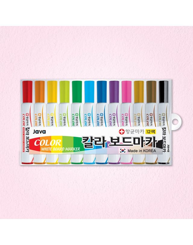 오너클랜 자바 java 8400 칼라보드마카 12색세트[WB7CE43] 착용컷