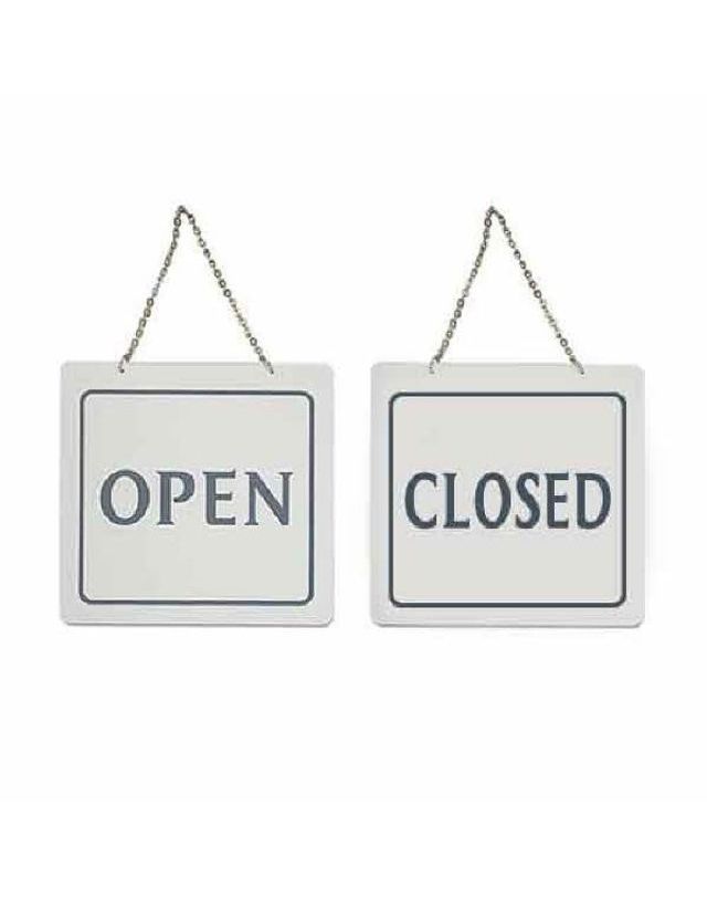 오너클랜 아트사인 OPEN CLOSED 포멕스 양면 7901 200x200x5[W9B9D86] 착용컷