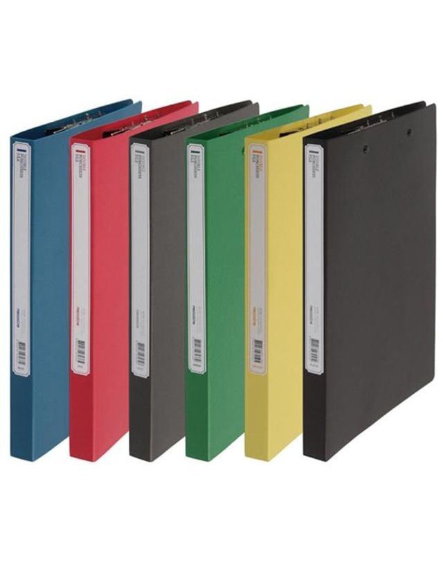 오너클랜 더블 펀치리스화일 A4 검정 메카라인[WB47680] 착용컷