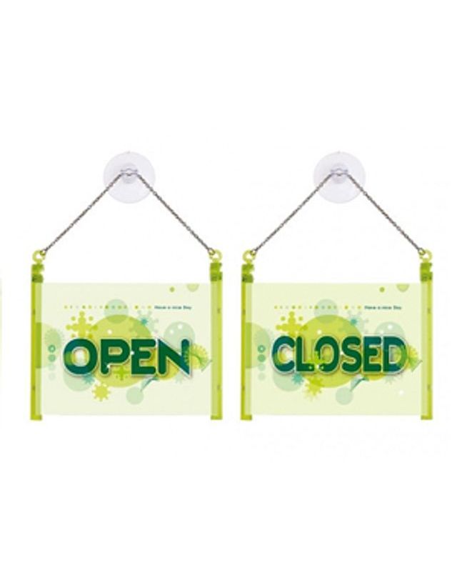 오너클랜 아트사인 OPEN-CLOSED (178x127mm) 1220 ar[WC6B7EE] 착용컷