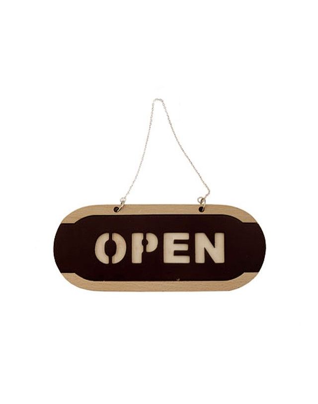 오너클랜 아트사인 OPEN-CLOSED(소) (218x90mm) 6702[WC6EE03] 착용컷