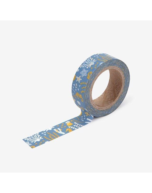오너클랜 Masking tape single - 100 Sea horse 문구 학용품[WE6113C] 착용컷