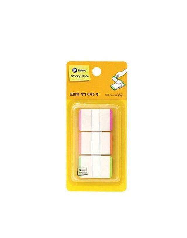 오너클랜 IT3825-3NL_인덱스탭/라인형광 3색/25매 문구 사무용[WE6E72E] 착용컷