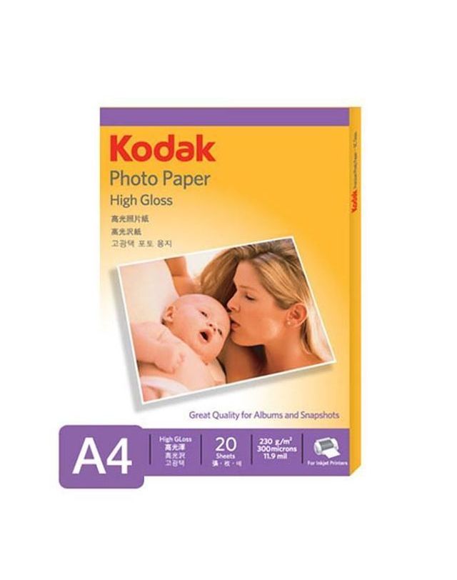 오너클랜 5740-322 코닥 광택포토용지 A4 230g 20매 문구 사무[WE6E728] 착용컷