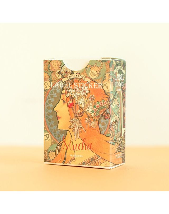 오너클랜 스티커팩 - 무하 문구 학용품[WE61300] 착용컷