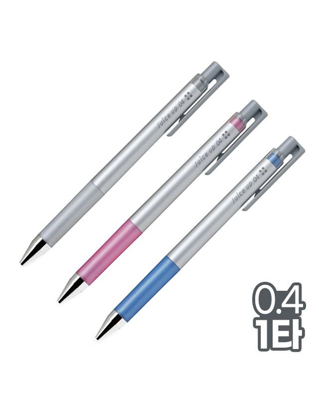 오너클랜 쥬스업 젤잉크 메탈릭볼펜 0.4mm (5개 1타) 필기 문구[WEC9478] 착용컷