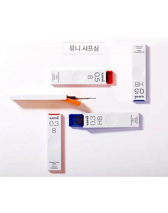 오너클랜 유니 샤프심 ul-s 0.3 0.5 0.7 0.9mm 모음전[WFFMLPV] 착용컷