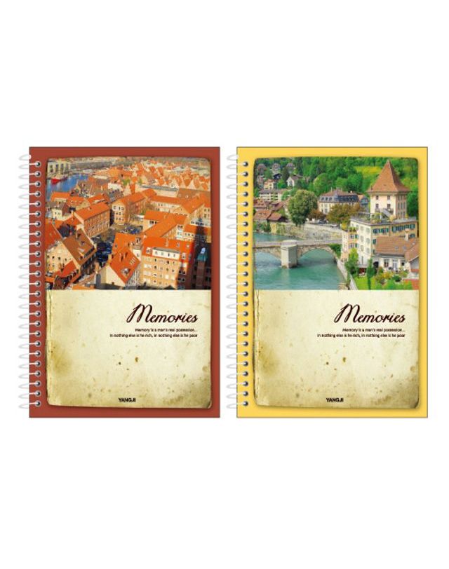 오너클랜 양지사5000 스프링노트 대5호 16절 유선노트[WFFMM2U] 착용컷
