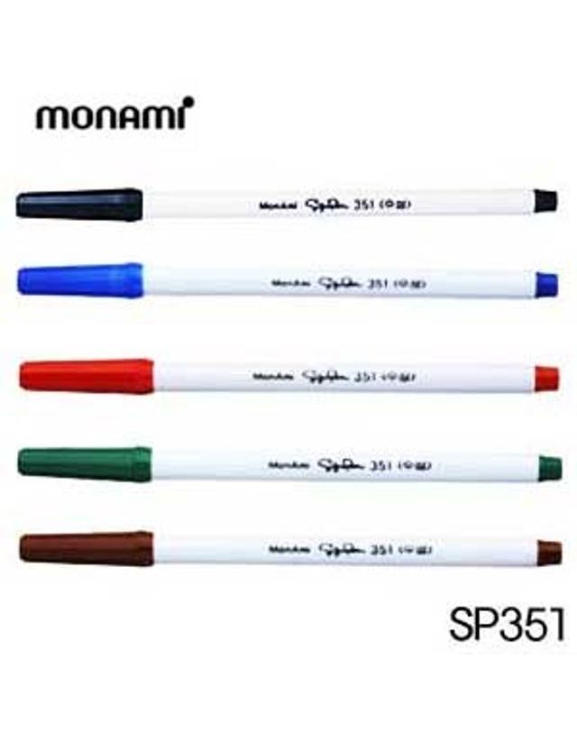 오너클랜 모나미 SP351 사인펜 1타 12개입[WFFMO3T] 착용컷