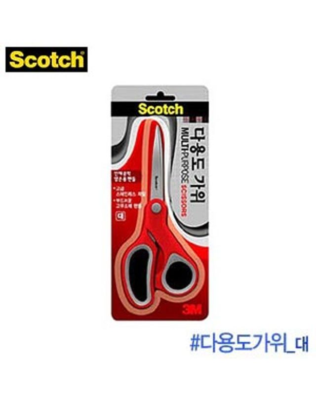 오너클랜 3M 다용도가위大대 스카치가위[WFFMO5F] 착용컷
