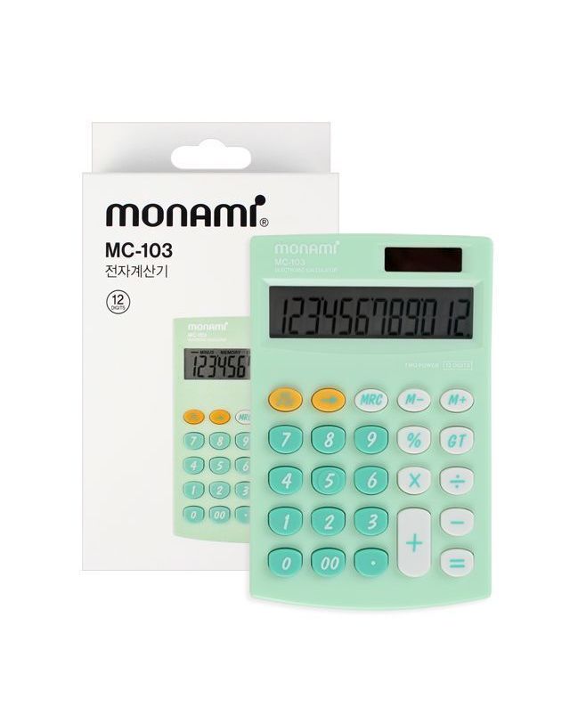 오너클랜 모나미 MC-103 계산기[WFGIP1M] 착용컷