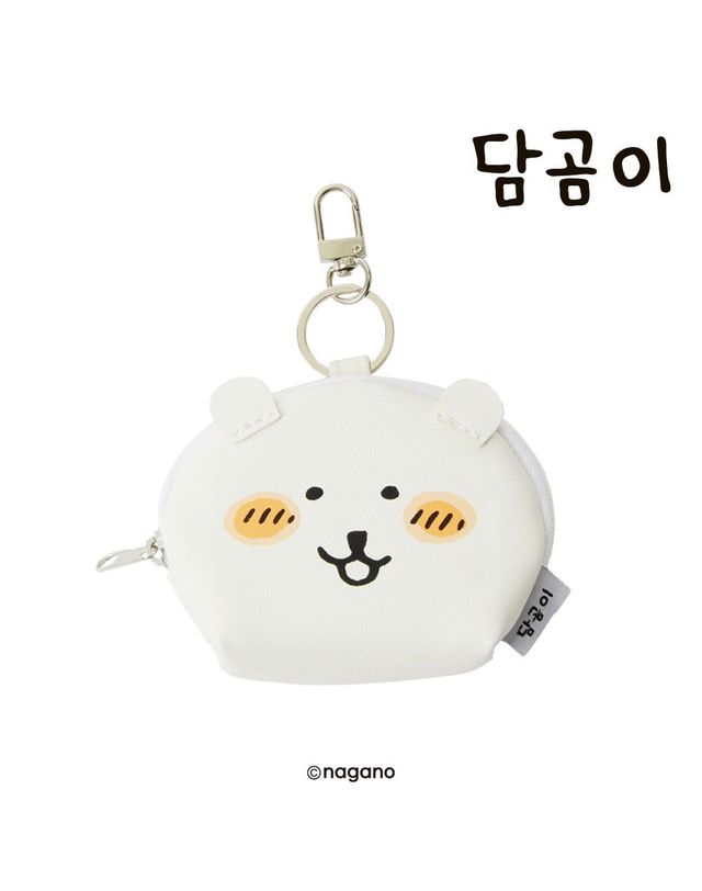 오너클랜 담곰이 키링 얼굴 파우치 캐릭터[WFGIZ1S] 착용컷