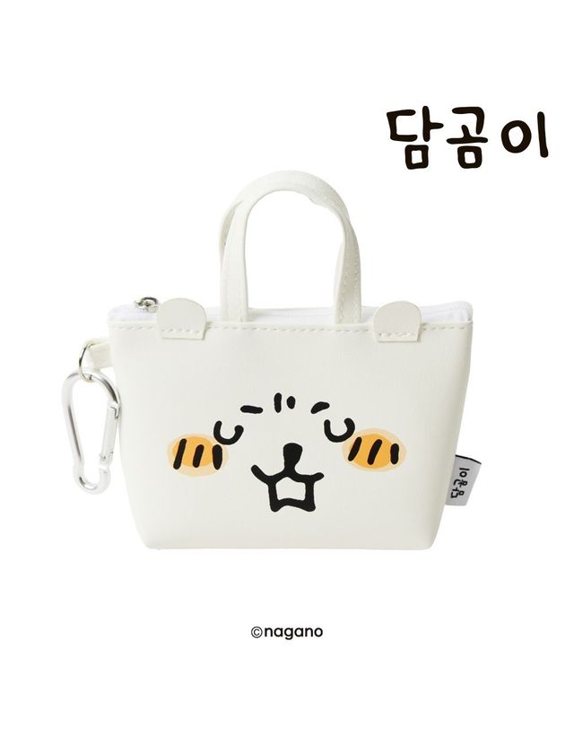 오너클랜 담곰이 키링 사각파우치 캐릭터[WFGIZ1N] 착용컷