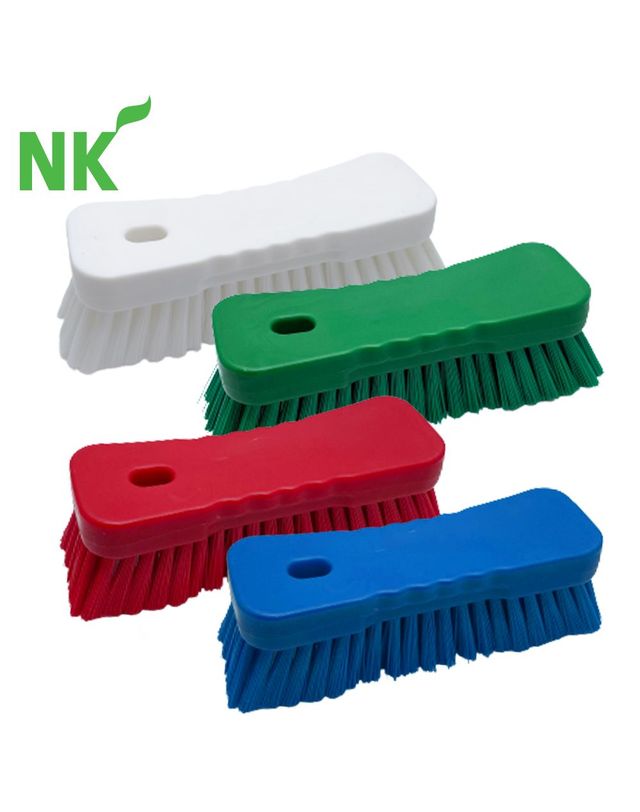 오너클랜 [오너클랜]핸드솔 흰색 1개 18x5cm 재질 PP+PBT 청소솔 먼지떨[WD6B68D] 착용컷