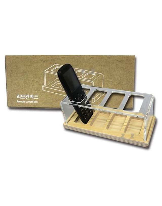 오너클랜 [오너클랜]리모컨 정리함 수납함 보관대 꽂이 거치대 포켓[W8AA722] 착용컷