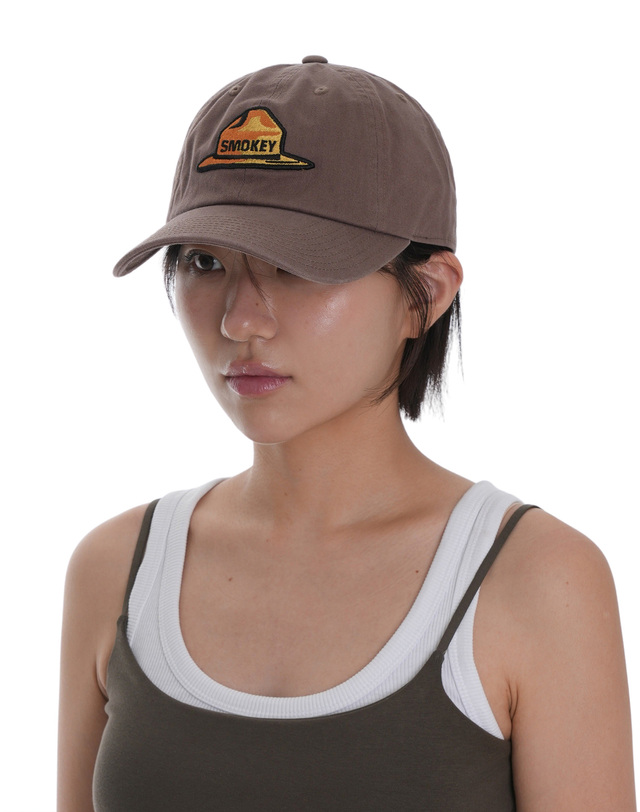 아메리칸니들 [아메리칸니들] BALLPARK CAP SMOKEY BEAR ESPRESSO 착용컷