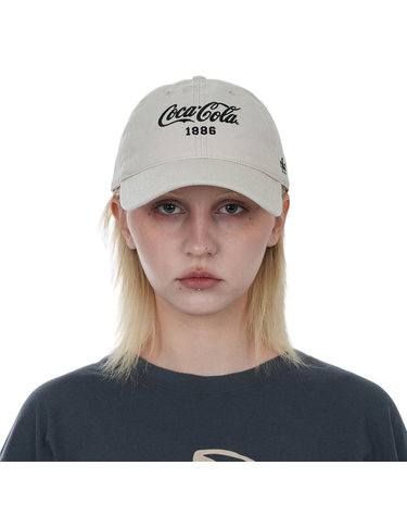 [아메리칸니들] COCA-COLA 1886 LOGO BALLPARK CAP -STONE