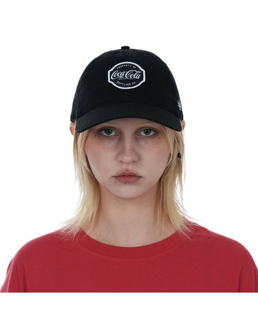 [아메리칸니들] COCA-COLA SIGNATURE PATCH BALLPARK CAP - BLACK