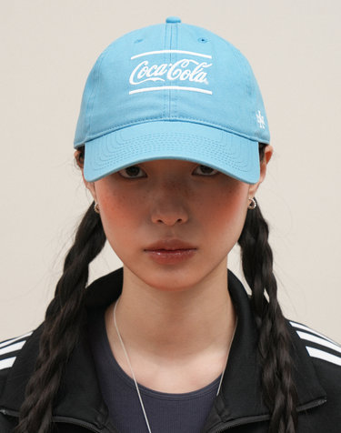 [아메리칸니들] COCA-COLA URBAN LOGO BALLPARK CAP - LIGHT BLUE