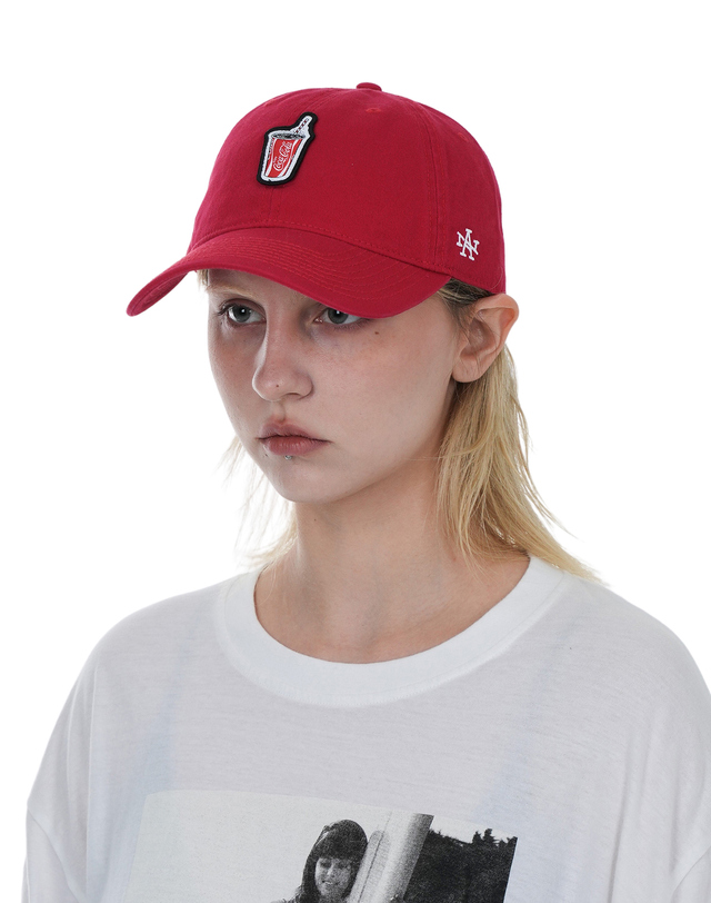 아메리칸니들 [아메리칸니들] COCA-COLA OPTIMISTIC BALLPARK CAP - RED 착용컷