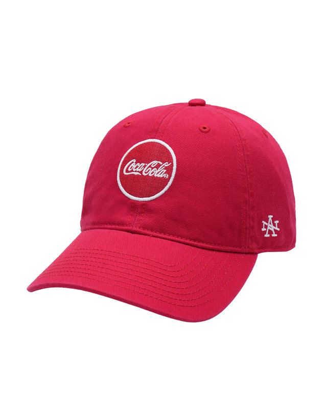 아메리칸니들 [아메리칸니들] COCA-COLA CIRCLE LOGO BALLPARK CAP - RED 착용컷