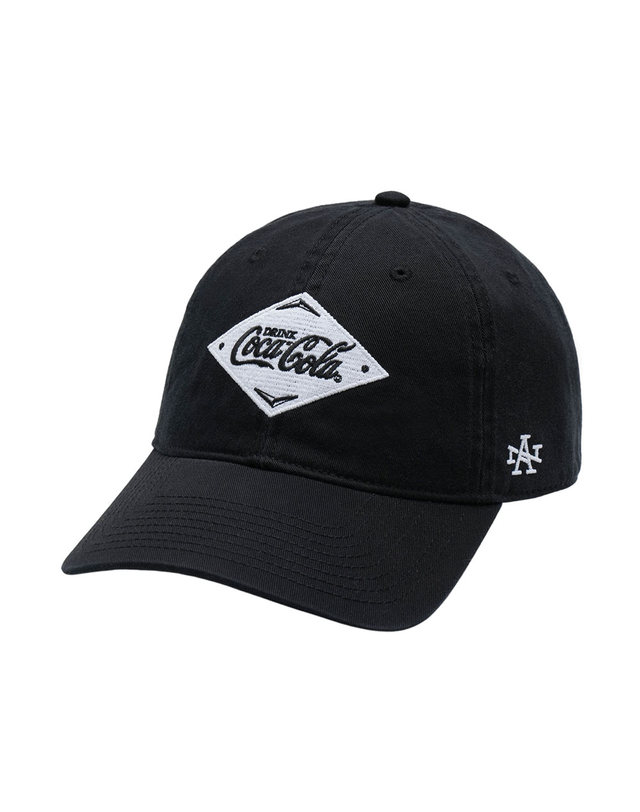 아메리칸니들 [아메리칸니들] COCA-COLA SQUARE MARK BALLPARK CAP - BLACK 착용컷