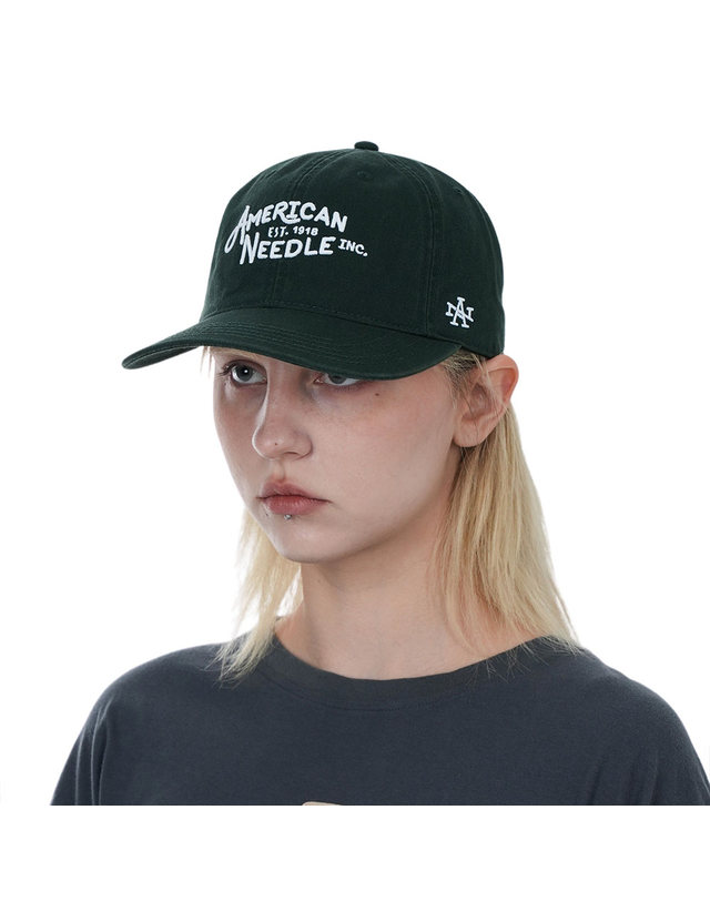 아메리칸니들 [아메리칸니들] HEPCAT AMERICAN NEEDLE LOGO - GREEN 착용컷