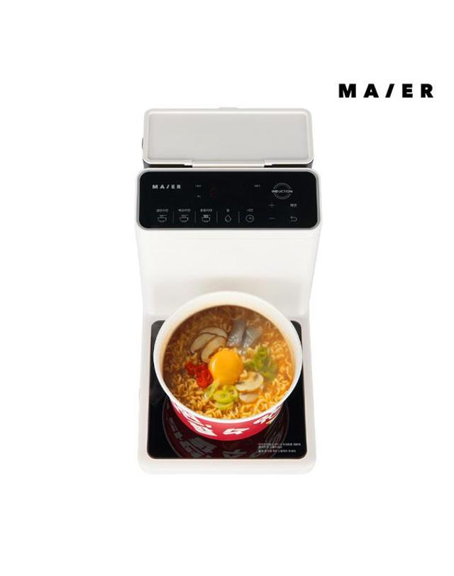 마이어 [마이어] 간편식 즉석 라면조리기 인덕션 전기라면포트 MAIER EZ100 착용컷