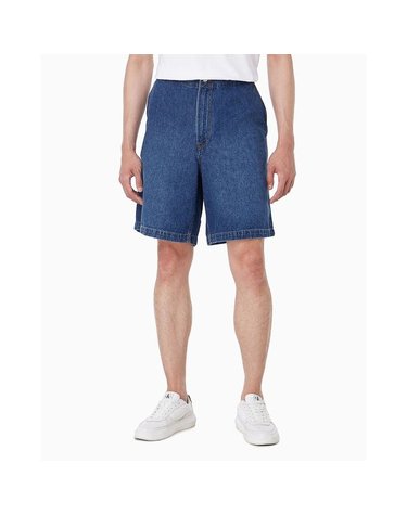 [갤러리아] CK진 25 S/S[남]루즈핏 다크블루 버뮤다 데님 밴딩 쇼츠(4RC709G-X6X)